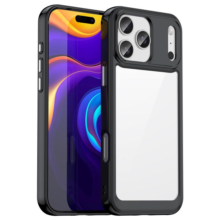 Coque de téléphone colorée en acrylique et TPU, pour iPhone 17 Pro Max, pour iPhone 17 Pro, pour iPhone 17, pour iPhone Air