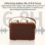 Enceinte intelligente Bluetooth sans fil portable extérieure H1 avec microphone, H1