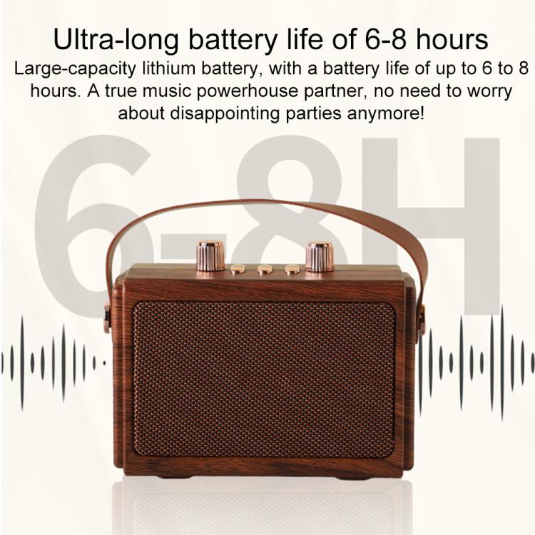 Enceinte intelligente Bluetooth sans fil portable extérieure H1 avec microphone, H1