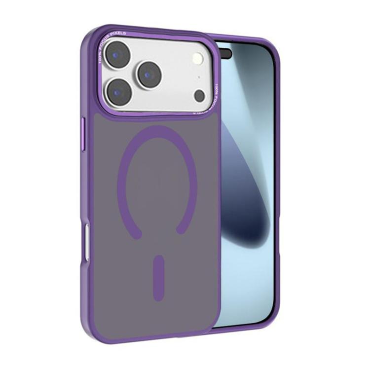 Coque de téléphone Kalebol en PC dépoli avec cadre d'objectif métallique MagSafe, pour iPhone 17 Pro Max, pour iPhone 17 Pro, pour iPhone 17, pour iPhone Air, pour iPhone 16 Pro Max