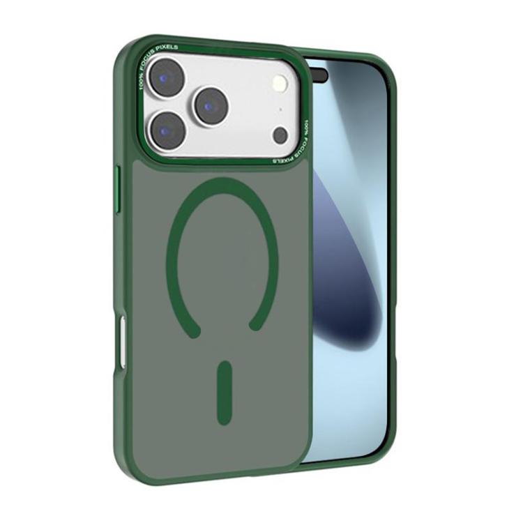 Coque de téléphone Kalebol en PC dépoli avec cadre d'objectif métallique MagSafe, pour iPhone 17 Pro Max, pour iPhone 17 Pro, pour iPhone 17, pour iPhone Air, pour iPhone 16 Pro Max