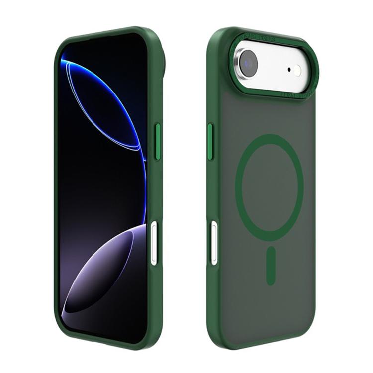 Coque de téléphone Kalebol en PC dépoli avec cadre d'objectif métallique MagSafe, pour iPhone 17 Pro Max, pour iPhone 17 Pro, pour iPhone 17, pour iPhone Air, pour iPhone 16 Pro Max