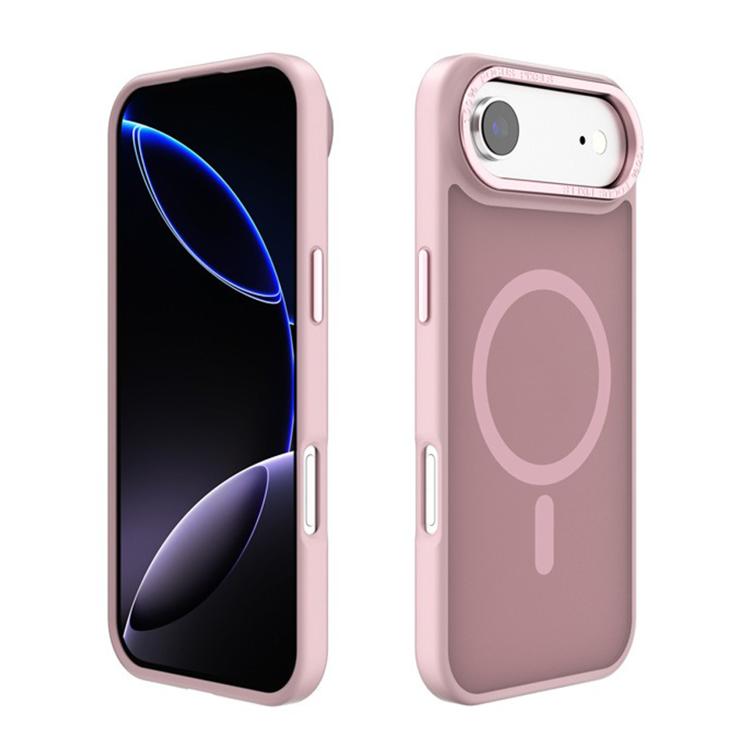 Coque de téléphone Kalebol en PC dépoli avec cadre d'objectif métallique MagSafe, pour iPhone 17 Pro Max, pour iPhone 17 Pro, pour iPhone 17, pour iPhone Air, pour iPhone 16 Pro Max
