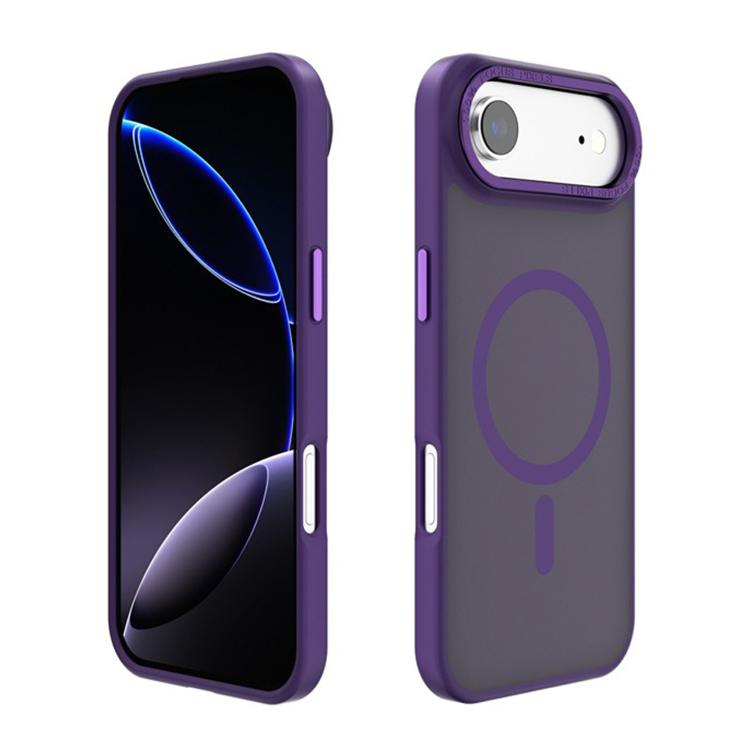 Coque de téléphone Kalebol en PC dépoli avec cadre d'objectif métallique MagSafe, pour iPhone 17 Pro Max, pour iPhone 17 Pro, pour iPhone 17, pour iPhone Air, pour iPhone 16 Pro Max