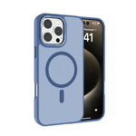 Coque de téléphone Kalebol en PC dépoli avec cadre d'objectif métallique MagSafe, pour iPhone 17 Pro Max, pour iPhone 17 Pro, pour iPhone 17, pour iPhone Air, pour iPhone 16 Pro Max