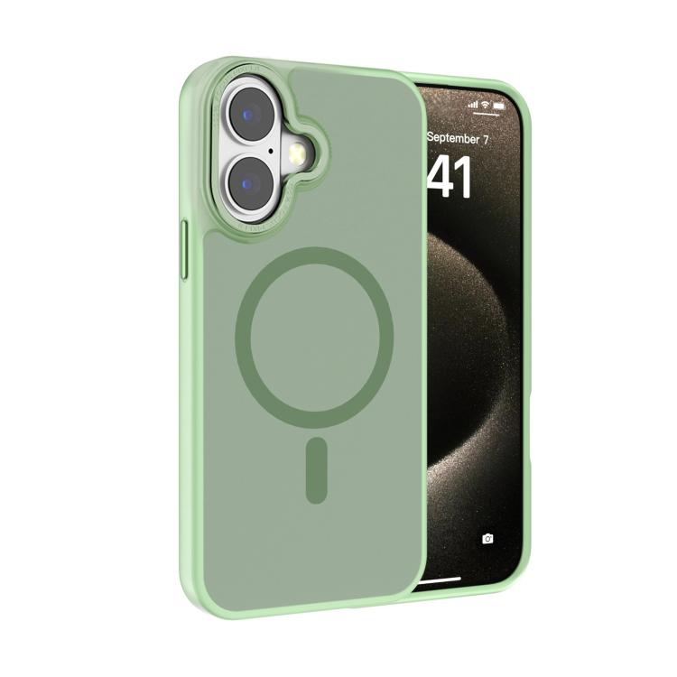 Coque de téléphone Kalebol en PC dépoli MagSafe avec cadre d'objectif métallique, pour iPhone 16 Pro, pour iPhone 16 Plus, pour iPhone 16, pour iPhone 15 Pro Max, pour iPhone 15 Pro