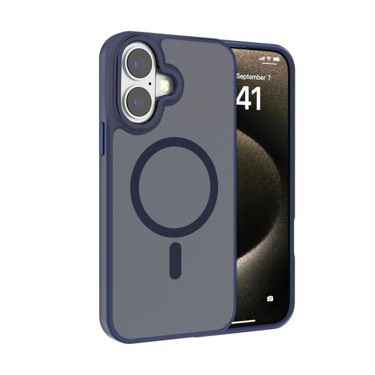 Coque de téléphone Kalebol en PC dépoli MagSafe avec cadre d'objectif métallique, pour iPhone 16 Pro, pour iPhone 16 Plus, pour iPhone 16, pour iPhone 15 Pro Max, pour iPhone 15 Pro