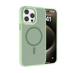 Coque de téléphone Kalebol en PC dépoli MagSafe avec cadre d'objectif métallique, pour iPhone 16 Pro, pour iPhone 16 Plus, pour iPhone 16, pour iPhone 15 Pro Max, pour iPhone 15 Pro