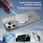 Coque de téléphone Kalebol en PC dépoli avec cadre d'objectif métallique MagSafe, pour iPhone 17 Pro Max, pour iPhone 17 Pro, pour iPhone 17, pour iPhone Air, pour iPhone 16 Pro Max