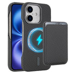 Étui de téléphone avec porte-cartes magnétique MagSafe en fibre de carbone, pour iPhone 17 Pro Max, pour iPhone 17 Pro, pour iPhone 17, pour iPhone Air, pour iPhone 16 Pro Max, iPhone 16 Pro, pour iPhone 16 Plus, pour iPhone 16, pour iPhone 15 Pro Max