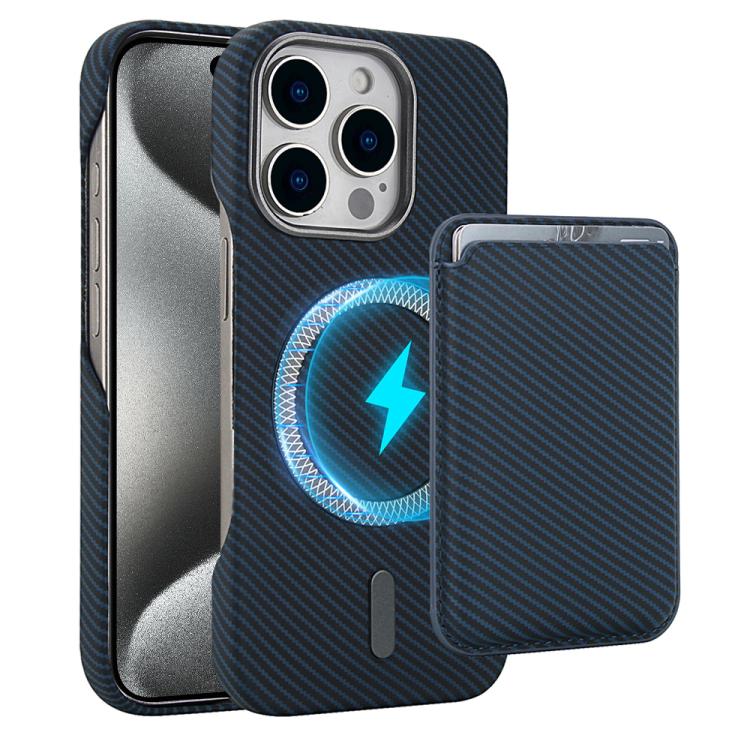 Étui de téléphone avec porte-cartes magnétique MagSafe en fibre de carbone, pour iPhone 17 Pro Max, pour iPhone 17 Pro, pour iPhone 17, pour iPhone Air, pour iPhone 16 Pro Max, iPhone 16 Pro, pour iPhone 16 Plus, pour iPhone 16, pour iPhone 15 Pro Max