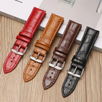 xDfind Bamboo Texture Pin Buckle Leather Watch Band, For Samsung Galaxy Watch Ultra / Ultra 2025 22mm, For Samsung Galaxy Watch8 / Wacth8 Classic 22mm, For Samsung Galaxy Watch7 / FE / 6 / 5 / 4 20mm, For Samsung Galaxy Fit3 SM-R390 20mm