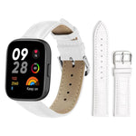 xDfind Bamboo Texture Pin Buckle Leather Watch Band, For Xiaomi Band 10 Pro / 9 Pro / Redmi Watch 6, For Xiaomi Smart Band 10 / 9 / 8 / NFC 14mm, For Redmi Watch 3 Active / Lite 20mm, For Redmi Watch 3 20mm