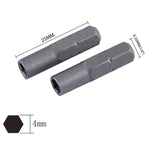2 pièces/adaptateur de perceuse tournevis poignée hexagonale, connecteur de conversion d'outil tournevis