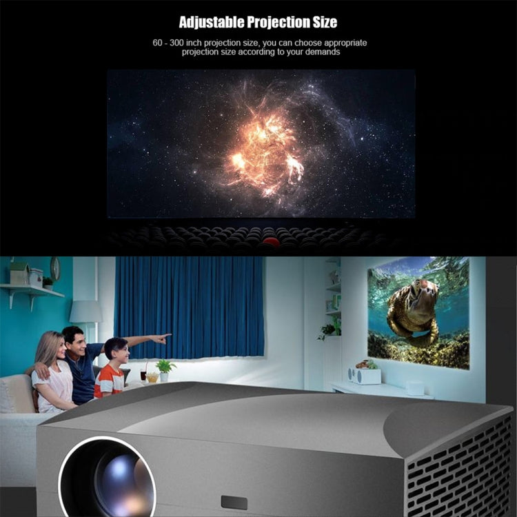 VIVIBRIGHT F30UP 1920x1080 4200 Lumens Projecteur Portable de Cinéma Maison Intelligent Sans Fil, Version Android, Version Android
