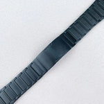 Bracelet de montre en acier inoxydable à boucle détachable latérale et trois billes, pour Apple Watch 46 mm / 49 mm / 45 mm / 44 mm et pour Apple Watch 42 mm / 41 mm / 40 mm / 38 mm