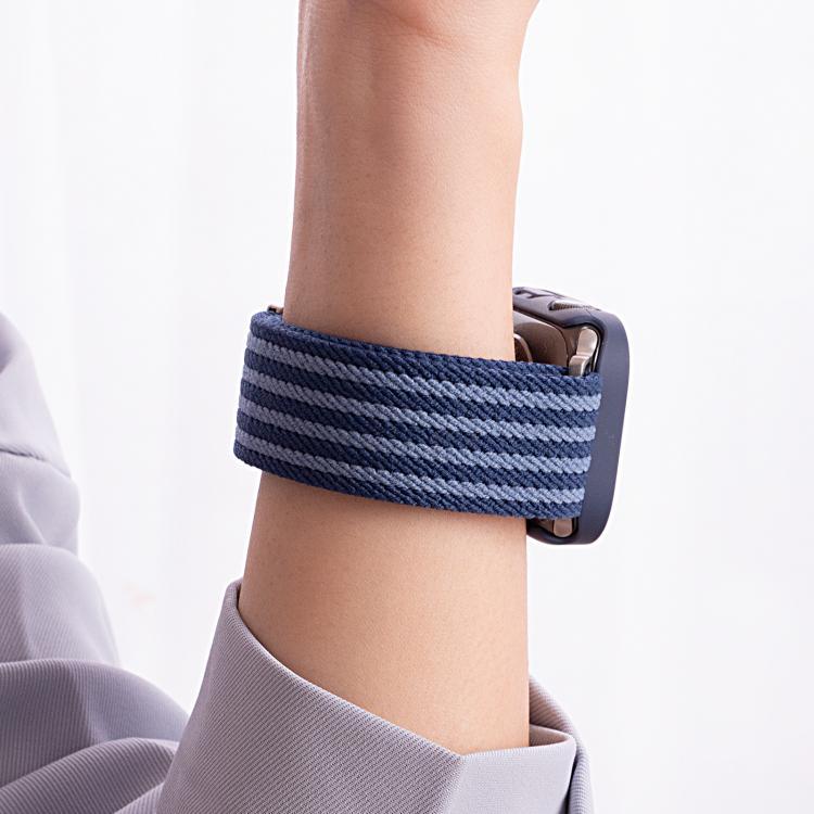 Bracelet de montre en nylon à boucle magnétique Mecha Armor, compatible avec Apple Watch 46 mm / 49 mm / 45 mm / 44 mm et Apple Watch 42 mm / 41 mm / 40 mm / 38 mm.