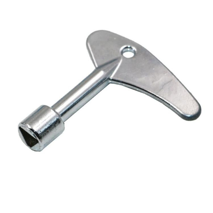 Clé à molette pour valve de compteur d'eau triangulaire intérieur