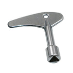 Clé à molette pour valve de compteur d'eau triangulaire intérieur