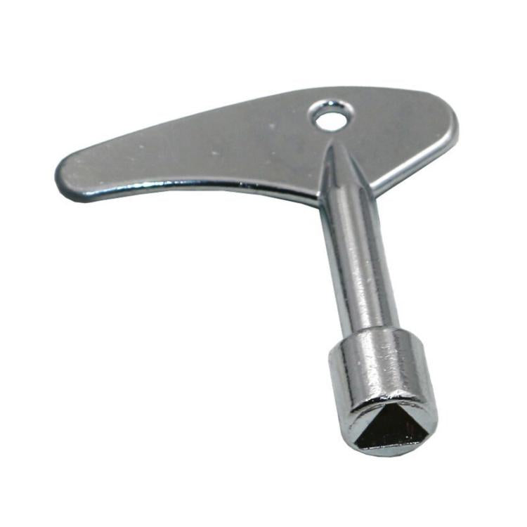 Clé à molette pour valve de compteur d'eau triangulaire intérieur