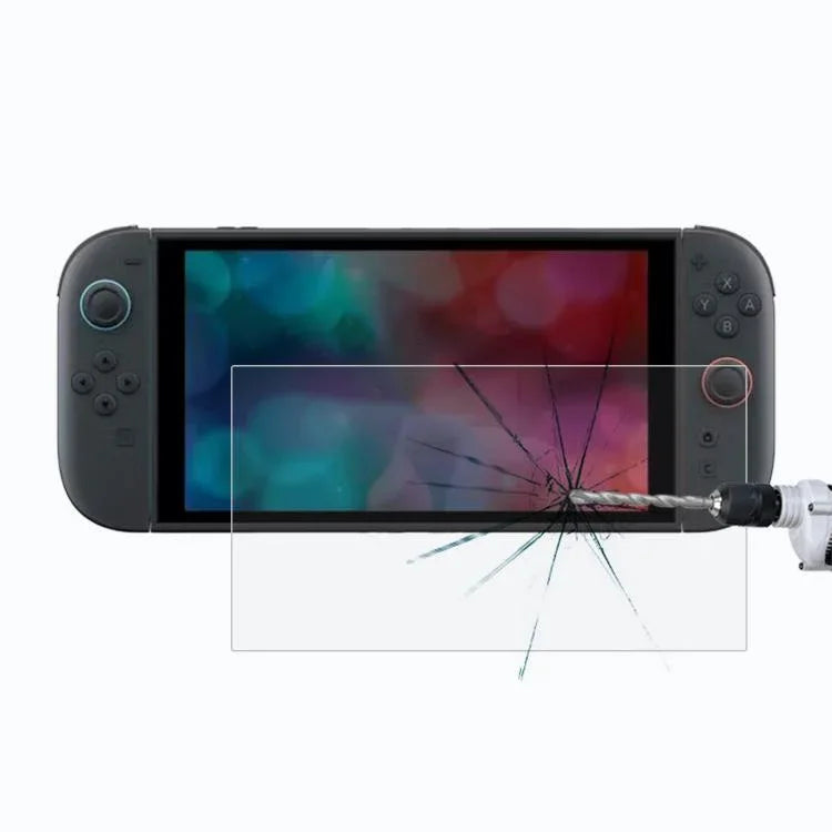 Film en verre trempé 0,26mm 9H 2,5D, pour Nintendo Switch 2 (1 PC)