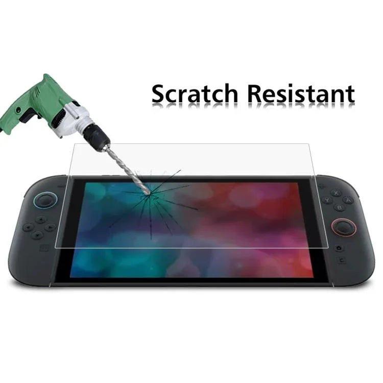 Film en verre trempé 0,26mm 9H 2,5D, pour Nintendo Switch 2 (1 PC)