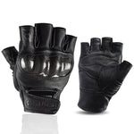 Gants de moto mi-doigts respirants et protecteurs pour l'été GHOST RACING GR-BZ01, M, L, XL