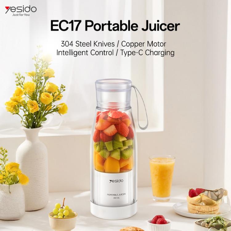 Extracteur de jus multifonction portable Yesido EC17 80W, EC17