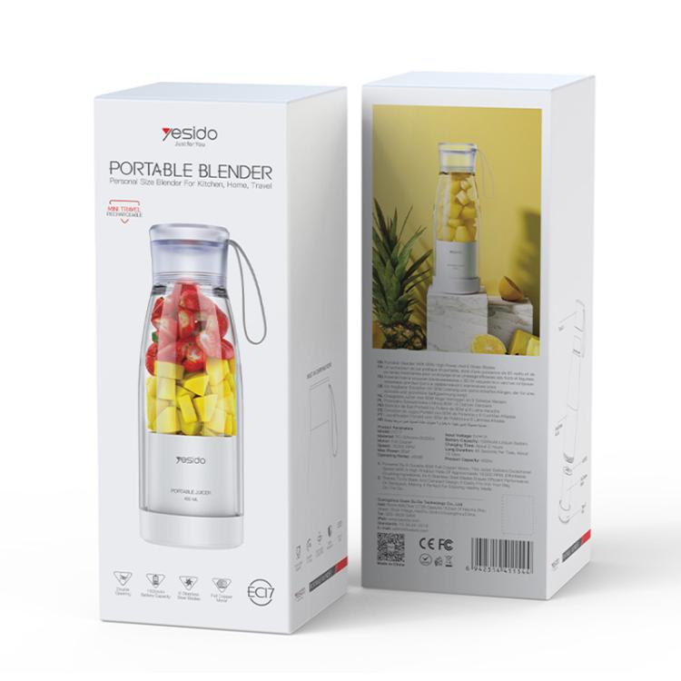 Extracteur de jus multifonction portable Yesido EC17 80W, EC17