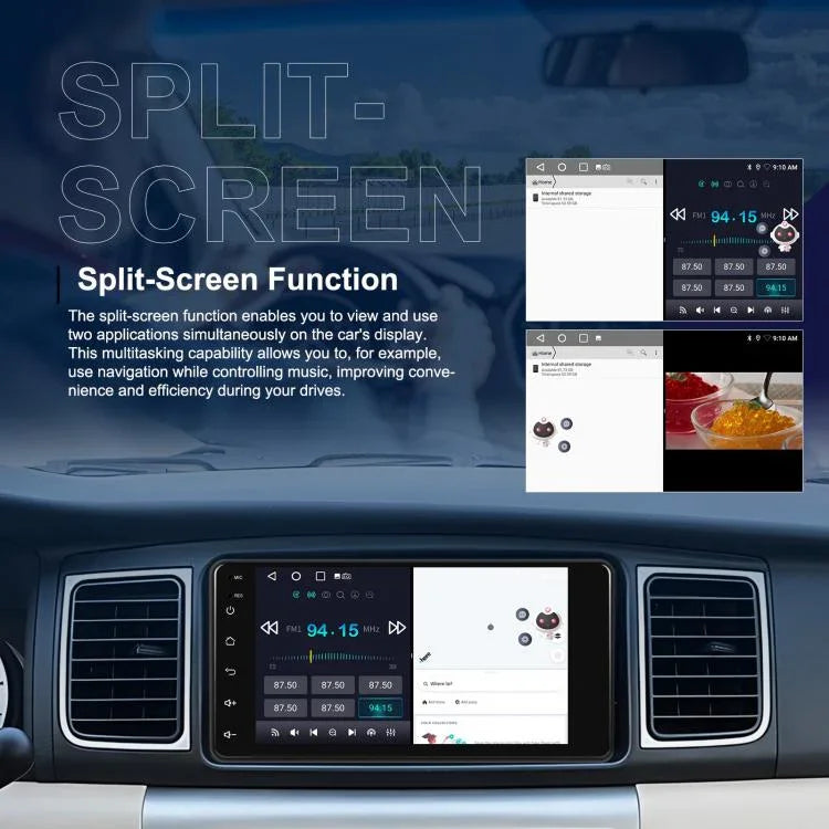 Pour Toyota COROLLA Android 15 7 pouces sans fil CarPlay Lecteur de voiture Machine de navigation de contrôle central de voiture, Standard, Standard+AHD+Microphone
