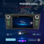 Pour BMW Série 3 E90 Android 15 7 pouces CarPlay Navigation de voiture Machine intégrée d'image de recul, Standard, Standard+AHD+Microphone