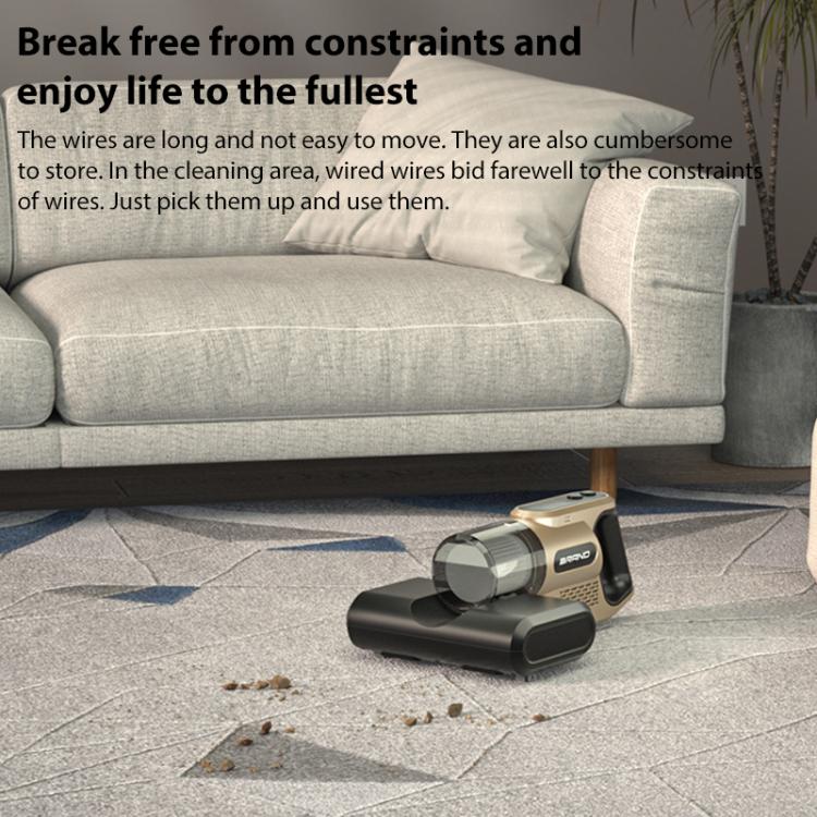 14000Pa Aspirateur sans fil portatif 2 en 1 pour la maison, éliminateur d'acariens, stérilisation UV