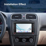 Pour Volkswagen Android 15 Autoradio avec écran 9 pouces, Navigation centrale, Standard, Standard+AHD+Microphone