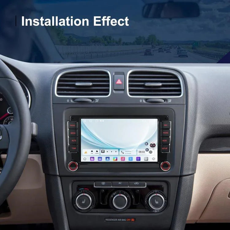 Pour Volkswagen Android 15 Autoradio avec écran 9 pouces, Navigation centrale, Standard, Standard+AHD+Microphone