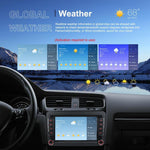 Pour Volkswagen Android 15 Autoradio avec écran 9 pouces, Navigation centrale, Standard, Standard+AHD+Microphone