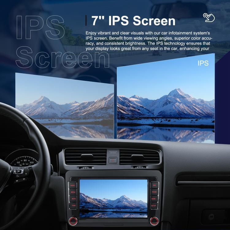 Pour Volkswagen Android 15 Autoradio avec écran 9 pouces, Navigation centrale, Standard, Standard+AHD+Microphone