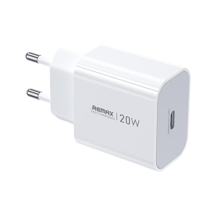 Chargeur rapide GaN REMAX CA08 PD20W Type-C, prise EU, CA08