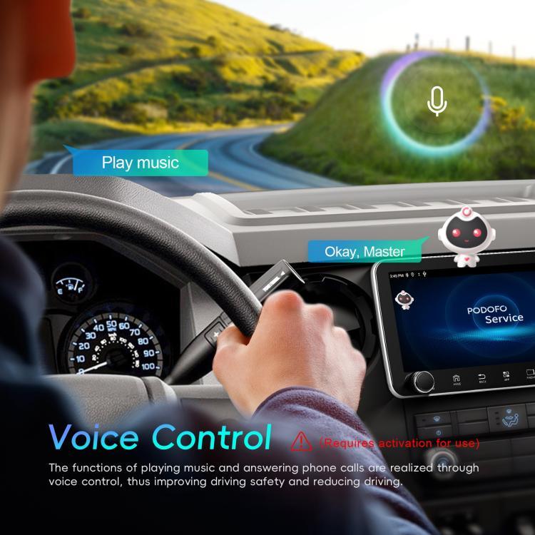 Écran de 10,36 pouces Android 15 Voiture CarPlay Navigation Machine Intégrée avec Double Bouton Rotatif, Standard, Standard+AHD+Microphone