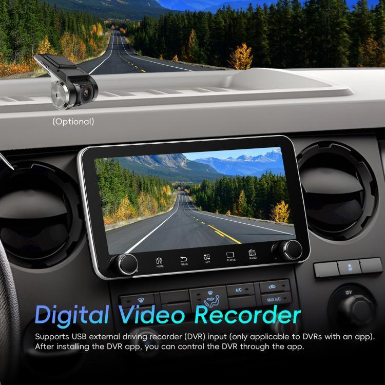 Écran de 10,36 pouces Android 15 Voiture CarPlay Navigation Machine Intégrée avec Double Bouton Rotatif, Standard, Standard+AHD+Microphone