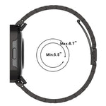 Bracelet de montre xDfind en bambou et acier inoxydable massif, à une perle, compatible avec Apple Watch 42/44/45/46/49 mm (22 mm) et Apple Watch 38/40/41/S10 (42 mm, 20 mm).
