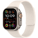 Bracelet de montre magnétique en silicone texturé litchi xDfind, compatible avec Apple Watch 42/44/45/46/49 mm et Apple Watch 38/40/41/S10 42 mm.