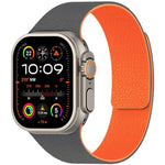 Bracelet de montre magnétique en silicone texturé litchi xDfind, compatible avec Apple Watch 42/44/45/46/49 mm et Apple Watch 38/40/41/S10 42 mm.