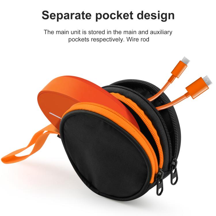 Pour Solis Lite Mobile WiFi Router Sac de Rangement Portable Sac d'Accessoires en Nylon, Sac de Rangement pour Routeur WiFi