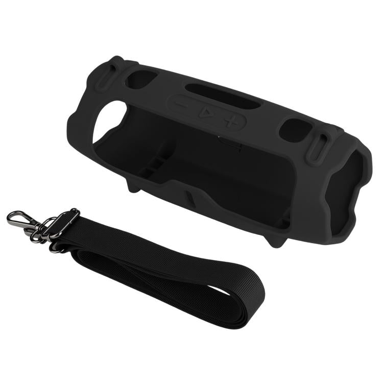 Housse de protection en silicone pour enceinte portable à bandoulière, coque souple, pour JBL Charge 6