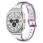 Bracelet de montre en TPU à paillettes, pour Samsung Galaxy Watch Ultra 47mm / Ultra 2025