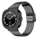 Bracelet de montre en acier inoxydable à sept perles, pour Samsung Galaxy Watch Ultra 47mm / Ultra 2025
