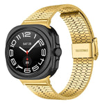 Bracelet de montre en acier inoxydable à sept perles, pour Samsung Galaxy Watch Ultra 47mm / Ultra 2025