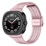 Bracelet de montre en acier inoxydable à sept perles, pour Samsung Galaxy Watch Ultra 47mm / Ultra 2025