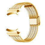 Bracelet de montre en acier inoxydable à sept perles, pour Samsung Galaxy Watch 7 / 6 / 5 / 4