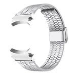 Bracelet de montre en acier inoxydable à sept perles, pour Samsung Galaxy Watch 7 / 6 / 5 / 4